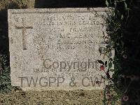 Twelve Tree Copse Cemetery - McLean, David